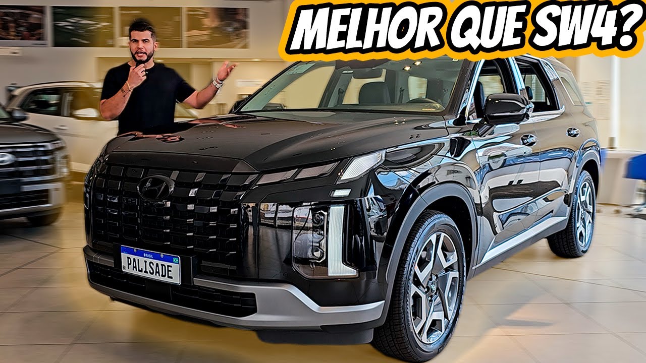 Hyundai Palisade 2025 - SUV americano de 8 lugares pra levar GENTE FAMOSA (e rica)