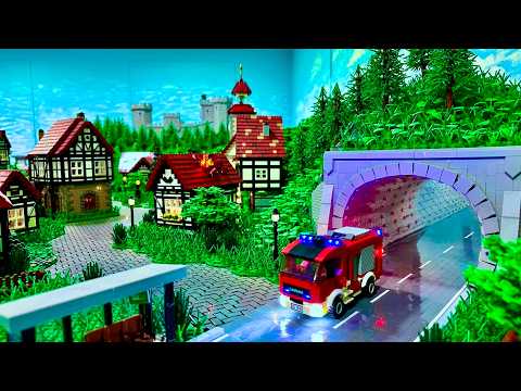 Feuer in der LEGO Stadt! -  inklusive Feuerwehreinsatz