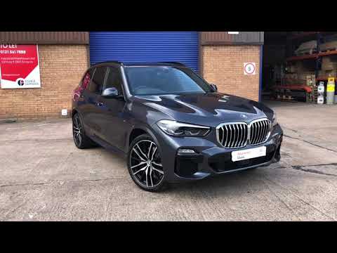 BMW X5 Diesel Estate xDrive30d M Sport 5dr Auto-Panoramic Sky Lounge Roof at Van centre Birmingham