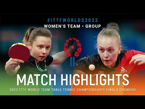 Highlights | Anna Wegrzyn (POL) vs Ema Labosova (SVK) | WT Grps | #ITTFWorlds2022