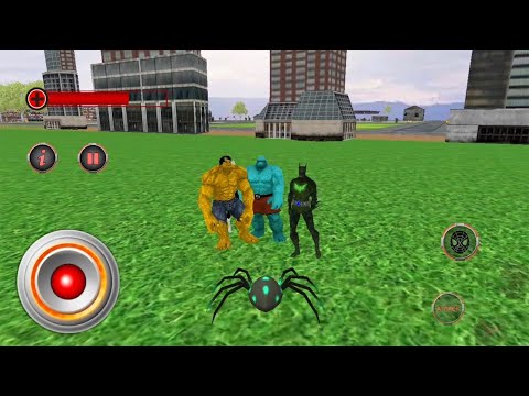 Multi Spider Vs Monster Hulk Vs Thing Hero Vs Batman Vs White Spider | Multi Spider Heroes Battle