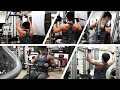 【筋トレ】増量中の背中トレーニング!鬼の貌を作りたい【逆三角形】
