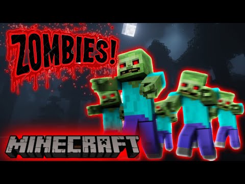 SF LAKSH - Zombie apocalypse in Minecraft!💀😨 (Minecraft #1)