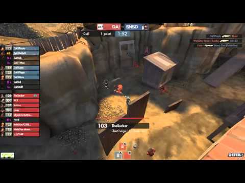 ETF2L Highlander Season 4 Week 1 (Premier): DAROUTOUTOU vs SNSD - 26th April 2013