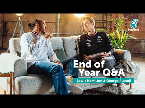 Lewis Hamilton and George Russell Answer Fan Questions... and More! | End of Year Q&A