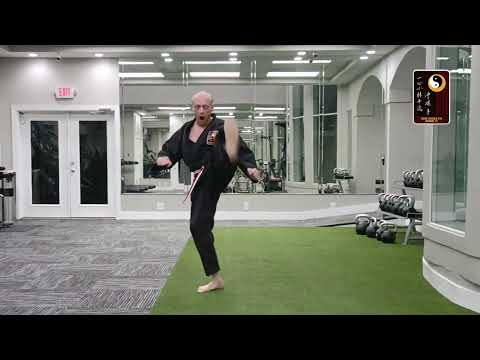 Kick Combinations: Round, spinning Back, Front, Lunge step spinning Heel – Sensei Rod Lindgren