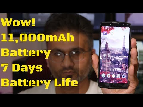 This Android Smartphone has 11,000mAh Battery & 7 Days Battery Life.