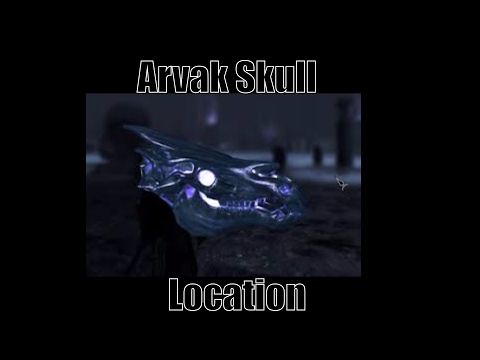 Skyrim SE (Dawnguard DLC) - Arvak's Skull Location