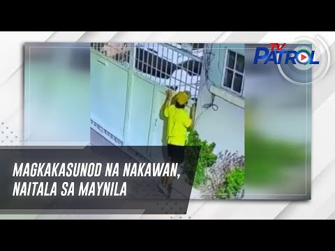 Magkakasunod na nakawan, naitala sa Maynila