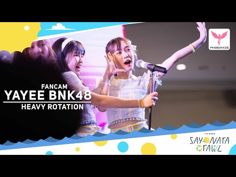 [YayeeBNK48] Fancam - Heavy rotation  -  BNK48  Roadshow Mini Concert Central Mahachai