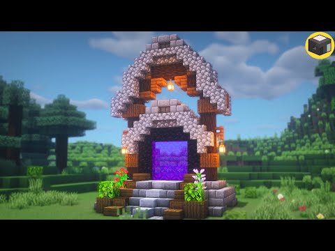 One Team - Minecraft: How to Build NETHER PORTAL | Minecraft Nether Portal Ideas