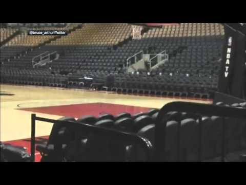 Lowry's half-court heave forces OT, Toronto erupts