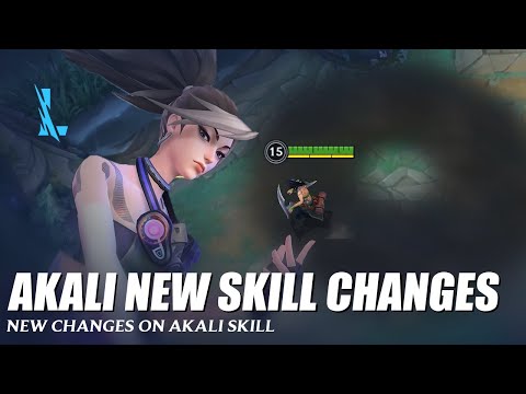 Akali Skill Changes - Wild Rift