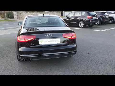 2015 Audi A4 2.0TDI 120 S-LINE BLACK LEATHER SE 4DR 17,950