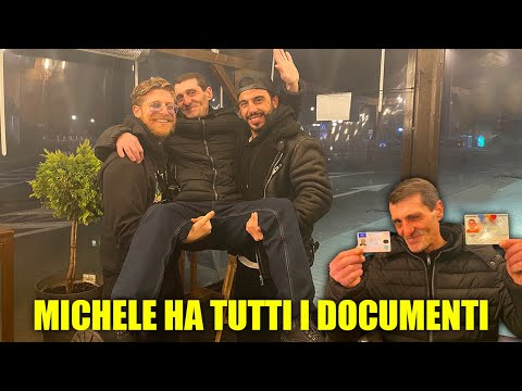 MICHELE HAS ALL HIS DOCUMENTS IN HIS HAND - LET'S GO BACK TO ROMANIA TO GET HIM BACK!