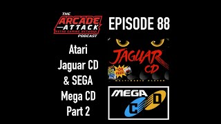 Atari Jaguar CD & SEGA (Mega) CD Further Thoughts - Misunderstood Peripherals?! : AA POD 88
