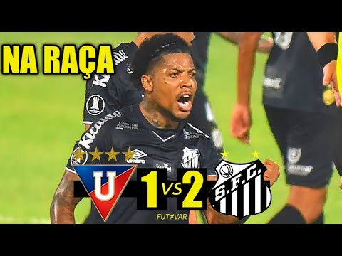 Ldu 1 X 2 Santos | Conmebol Libertadores 2020 | Gols e Melhores Momentos Completo  24/11/2020