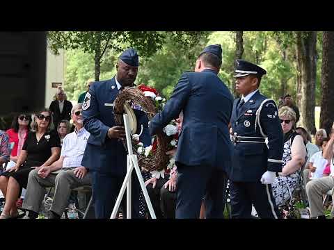 33rd Fighter Wing held the Khobar Towers 25th Annual Memorial Ceremony June 25, 2021