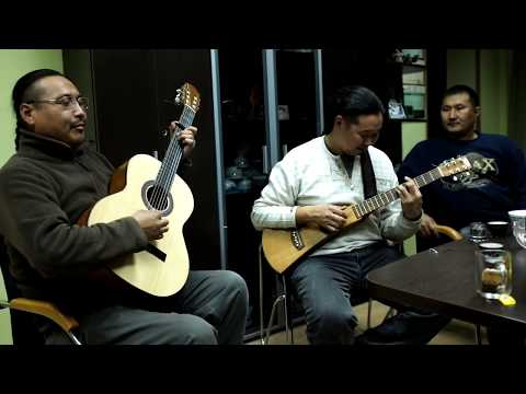 ТUVAN PARTY - Kongar-oll Ondar, a star of world and folk music,  and his friends.