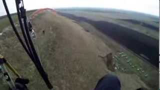 preview picture of video 'Paragliding Titelski breg Ajde Braaaaaajjkoooooooo' :)'