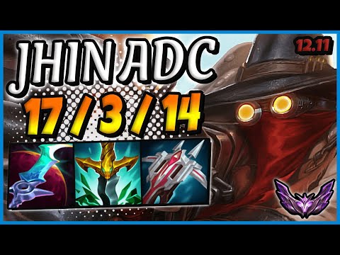 Jhin vs Vayne ADC / EUW Master / Patch 12.11 / Season 12 [ 17 / 3 / 14  ] 🔰