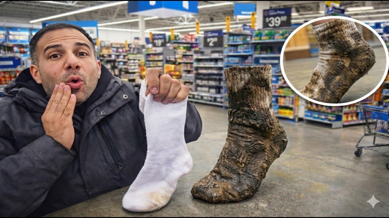 Can White Socks Survive 24 Hours at Walmart?