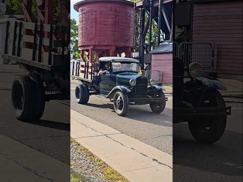 Thumbnail for Ford Model AA Stake Bed Pickup Truck Drive By Engine Sound Old Car Festival Greenfield Village 2024 by Ford Model AA