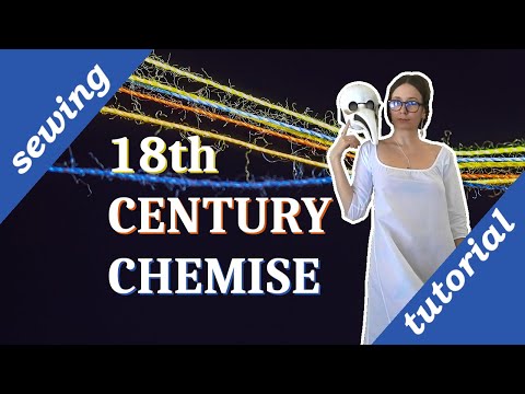 Making 18th Century Underwear - And Flashing My Ankles Like A Bare-Ankled Trollop [FR+ENG SUBTITLES]