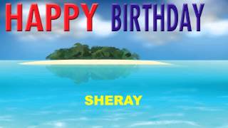 Sheray   Card Tarjeta - Happy Birthday