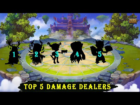 Top 5 Damage Dealers/DPS | Hero Wars Mobile