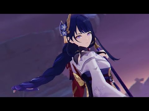 NEON BLADE Raiden Shogun / Ei edit (flash warning)