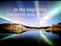 IN THE BEGINNING Re Posted With Lyrics Victor Wood