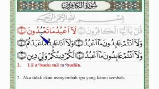 Download lagu AL KAFIRUN  arab latin dan terjemahannya mp3