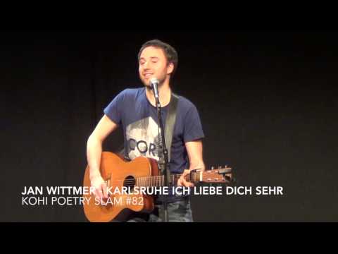 KOHI Poetry Slam #82 Jan Wittmer Karlsruhe ich liebe Dich sehr