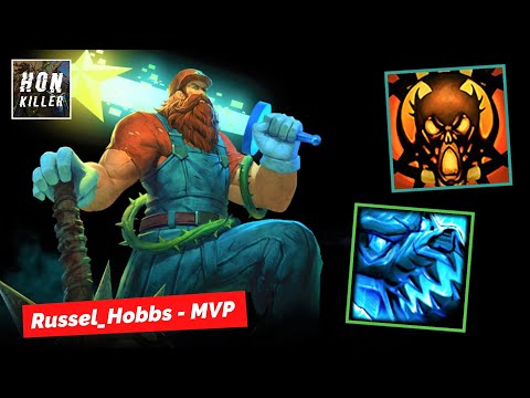 HoN Berzerker SYMBOL OF RAGE with FROSTWOLF'S SKULL - MVP