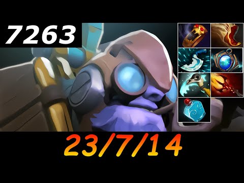 Dota 2 Tinker 7263 MMR 23/7/14 (Kills/Deaths/Assists) Ranked Full Gameplay