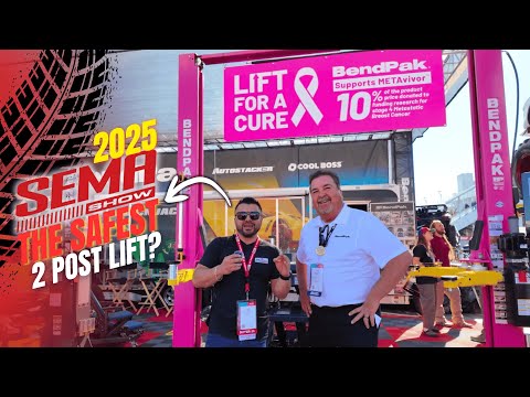 Is the BendPak 10AP One of the Safest 2-Post Lifts? | SEMA Show 2025 Review