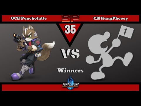 Ultimate SmashaPalooza #35: Winners - OCE| Poncholatte (Fox) vs CB| KungPhooey (G&W)