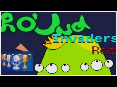 『Round Invaders Red』Platinum 100% Trophy Guide PS4 €2,99 (4 minutes Completion~ ) 2022/08/09 NA , EU