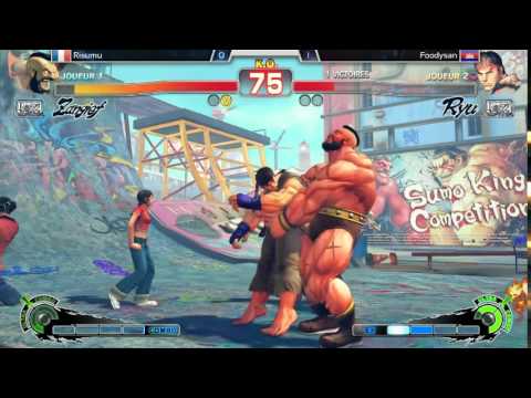 Risumu (Zangief) vs Foodysan (Ryu) | Grande Finale