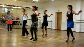 SALSA on2 LADIES STYLING practice - Para Donde Vas, Bailamos &amp; Dulce Amor