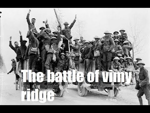 the battle of vimy ridge april 9 1917