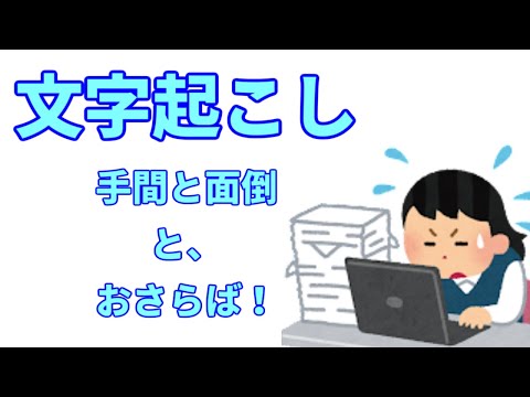 音声(mp3)・動画(mp4)の文字起こしします イメージ1