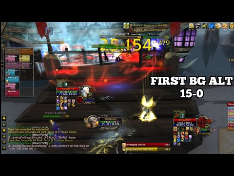 15-0 FULL BG Ret Paladin Solo PvP CATA CLASSIC