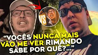 SALVADOR DA RIMA MANDA RECADO pra CENA DAS BATALHAS e DEU RUIM!