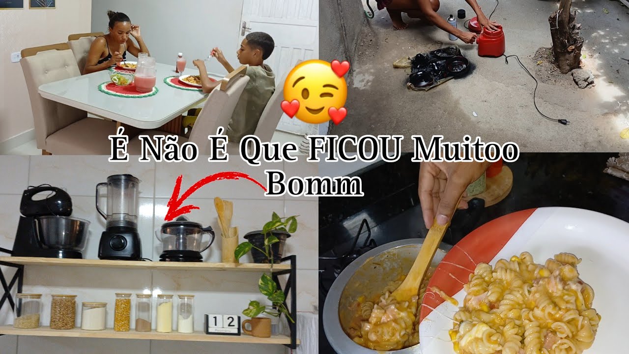 DEI A LOUC@ E PINTEI TUDO😅E NÃO É QUE FICOU BOM🥰AMEII🏡ALMOCINHO RÁPIDO E FÁCIL 💖