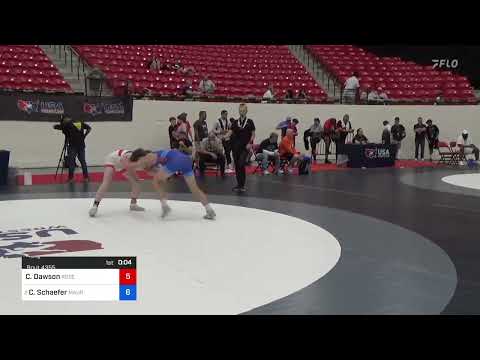 48 Kg Cons 8 #2 - Carter Dawson, Roseburg Mat Club -Umpqua Valley Wrestling Associaction Vs Caleb