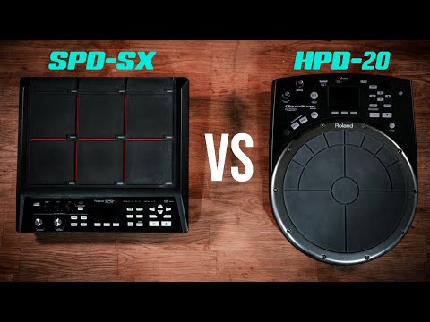 Why I chose the Roland Handsonic HPD-20 over the Roland SPD-SX!? | Product Review