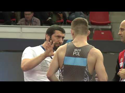 1/8 FS - 79 kg: G. PASCALOV (MDA) v. M. MAJKA (POL)