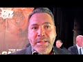 OSCAR DE LA HOYA ADMITS NOT SURE RYAN GARCIA BEATS GERVONTA DAVIS!